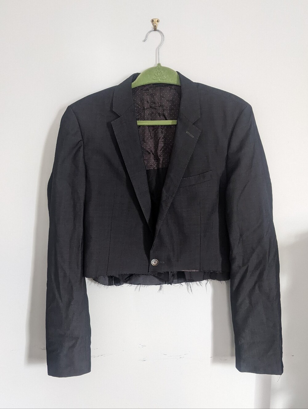 Hugo Boss cropped blazer jacket